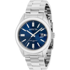 Invicta Men's Quartz Watch - Pro Diver Date Blue Dial Stainless Steel Bracelet | 38476