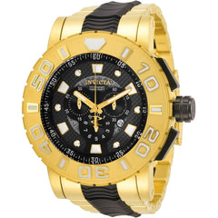 Invicta Men's Quartz Watch - Reserve Ocean Hawk Black and Yellow Bracelet | 29700