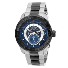 Invicta Men's Quartz Watch - S1 Rally Blue and Silver Dial Two Tone Bracelet | 30569