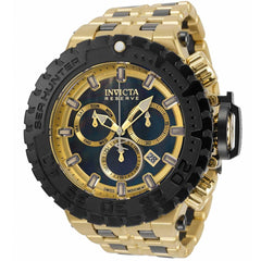 Invicta Men's Quartz Watch - Sea Hunter Chrono Silver and MOP Dial Bracelet | 34595