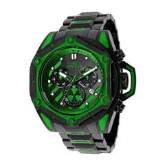 Invicta Men's Quartz Watch - Sea Monster Two Tone Black and Green Bracelet | 34758