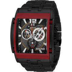 Invicta Men's Quartz Watch - Shaq Chronograph Black Stainless Steel Bracelet | 33737