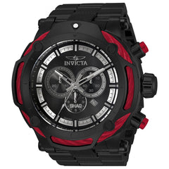 Invicta Men's Quartz Watch - Shaq Chronograph Black Steel Bracelet | 33662