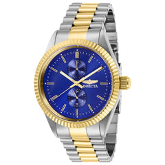 Invicta Men's Quartz Watch - Specialty Blue Dial Two Tone Bracelet | 29424