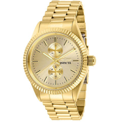 Invicta Men's Quartz Watch - Specialty Champagne Dial Yellow Gold Bracelet | 29431