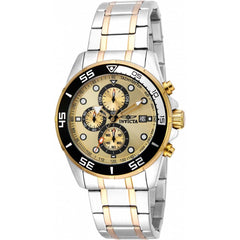 Invicta Men's Quartz Watch - Specialty Chronograph Two Tone Steel Bracelet | 17014