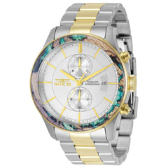 Invicta Men's Quartz Watch - Specialty Chronograph White Dial Bracelet | 34061