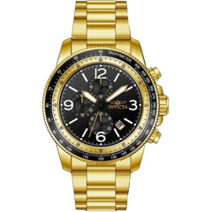 Invicta Men's Quartz Watch - Specialty Chronograph Yellow Gold SS Bracelet | 35662