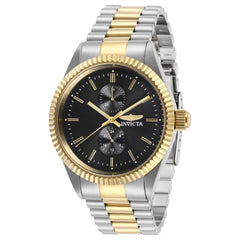 Invicta Men's Quartz Watch - Specialty Gold Tone Bezel Two Tone Bracelet | 29421
