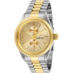 Invicta Men's Quartz Watch - Specialty Gold Tone Dial Two Tone Bracelet | 29426