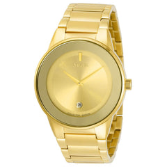 Invicta Men's Quartz Watch - Specialty Gold Tone Dial Yellow Gold Bracelet | 30535
