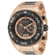 Invicta Men's Quartz Watch - Speedway Rose Gold Stainless Steel Bracelet | 33198