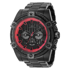 Invicta Men's Quartz Watch - Star Wars Darth Vader Red and Black Dial Bracelet | 40087