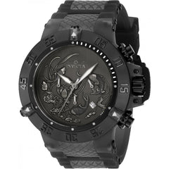 Invicta Men's Quartz Watch - Subaqua Black Stainless Steel and Rubber Strap | 37040