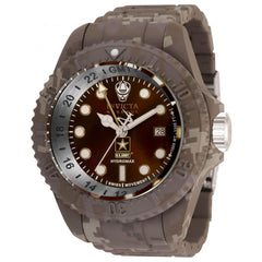 Invicta Men's Quartz Watch - U.S. Army Steel Bracelet Rotating Bezel | 34578