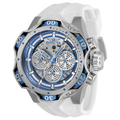 Invicta Men's Quartz Watch - Venom Chronograph White Silicone Rubber Strap | 33634