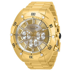 Invicta Men's Quartz Watch - Venom Chronograph Yellow Gold Bracelet | 33739