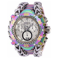 Invicta Men's Swiss Quartz Watch - Gladiator Chrono Meteorite Dial Bracelet | 37128