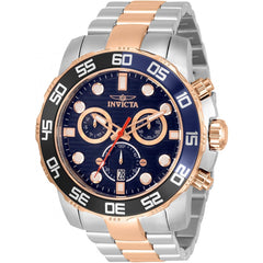 Invicta Men's Swiss Quartz Watch - Pro Diver Scuba Chronograph SS Bracelet | 33301