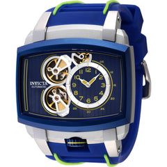 Invicta Men's Watch - Akula Automatic Open Heart Dial Blue Silicone Strap | 41695