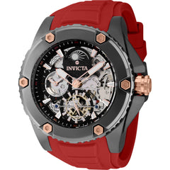 Invicta Men's Watch - Akula Automatic Skeleton Dial Silicone Rubber Strap | 42768