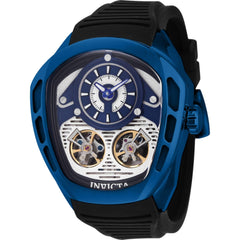 Invicta Men's Watch - Akula Automatic White, Blue and Black Open Heart Dial | 43864