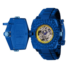 Invicta Men's Watch - Akula Mechanical Skeleton Dial Blue Bracelet | 39936