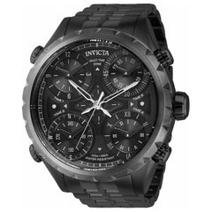 Invicta Men's Watch - Aviator Date-Day Silver and MOP Dial Silicone Strap | 37642