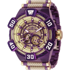 Invicta Men's Watch - Bolt Automatic Purple and Gold Glass Fiber Bracelet | 40190