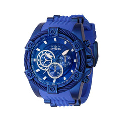Invicta Men's Watch - Bolt Chronograph Blue Stainless Steel and Rubber Strap | 40787