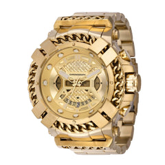 Invicta Men's Watch - Bolt Chronograph Gold Tone Dial Stainless Steel Bracelet | 37514