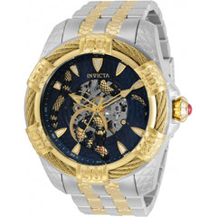 Invicta Men's Watch - Bolt King Snake Semi Skeleton Dial Two Tone Bracelet | 32321