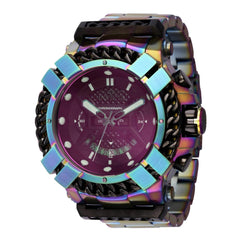 Invicta Men's Watch - Bolt Quartz Chrono Iridescent Stainless Steel Bracelet | 37517