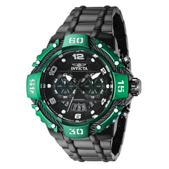 Invicta Men's Watch - Bolt Quartz Chronograph Black Stainless Steel Bracelet | 37651