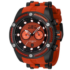 Invicta Men's Watch - Bolt Quartz Orange and Black Strap | 42283