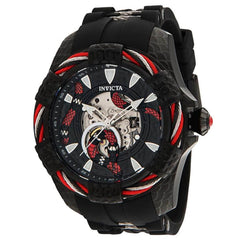 Invicta Men's Watch - Bolt Semi Skeleton Dial Silicone Rubber Strap | 32324