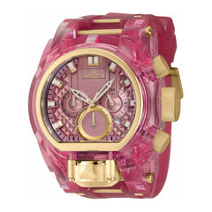Invicta Men's Watch - Bolt Zeus Magnum Chronograph Gold Tone and Pink Dial | 39471