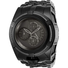 Invicta Men's Watch - Bolt Zeus Tria Chrono Gunmetal Dial Steel Bracelet | 26388