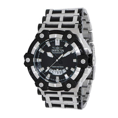 Invicta Men's Watch - Carbon Hawk Automatic Date Display Black Dial Bracelet | 37293