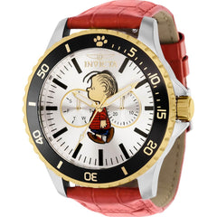 Invicta Men's Watch - Character Collection Snoopy Rotating Bezel Silver Case | 38643