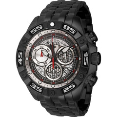 Invicta Men's Watch - Coalition Forces Chronograph Black Steel Bracelet Date | 41668