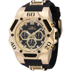 Invicta Men's Watch - Coalition Forces Quartz Chronograph Yellow Case Strap | 44079