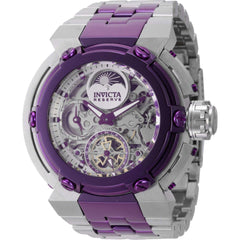 Invicta Men's Watch - Coalition Forces X-Wing Purple and Silver Steel Bracelet | 43945