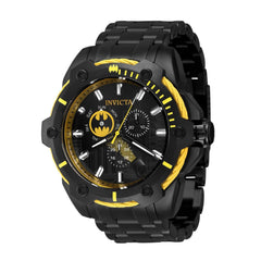 Invicta Men's Watch - DC Comics Batman Quartz Black Stainless Steel Bracelet | 41380