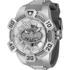 Invicta Men's Watch - DC Comics Batman Silver Tone and Grey Dial Automatic | 41071
