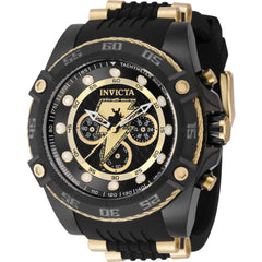 Invicta Men's Watch - DC Comics Black Adam Chronograph Black and Gold Dial | 41248