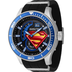 Invicta Men's Watch - DC Comics Superman Dial Swiss Quartz Date Rubber Strap | 41261
