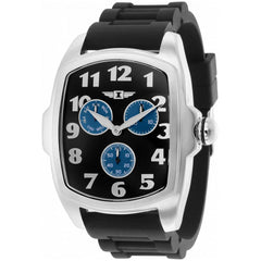 Invicta Men's Watch - I by Invicta Black and Blue Dial Silicone Strap | IBI36523