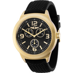 Invicta Men's Watch - I by Invicta Date Display Black Dial SS Case Strap | IBI36529