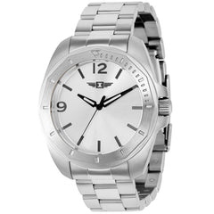 Invicta Men's Watch - I by Invicta Quartz Silver Tone Dial Steel Bracelet | IBI36488